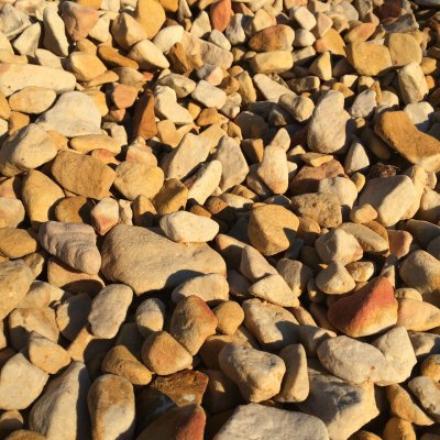 Tumbled Sandstone Decorative Pebbles