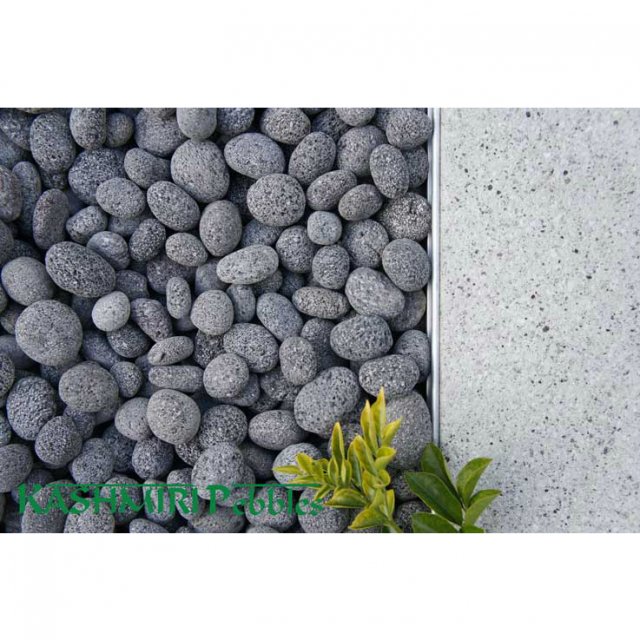 Charcoal Lava Pebbles Brisbane & Gold Coast